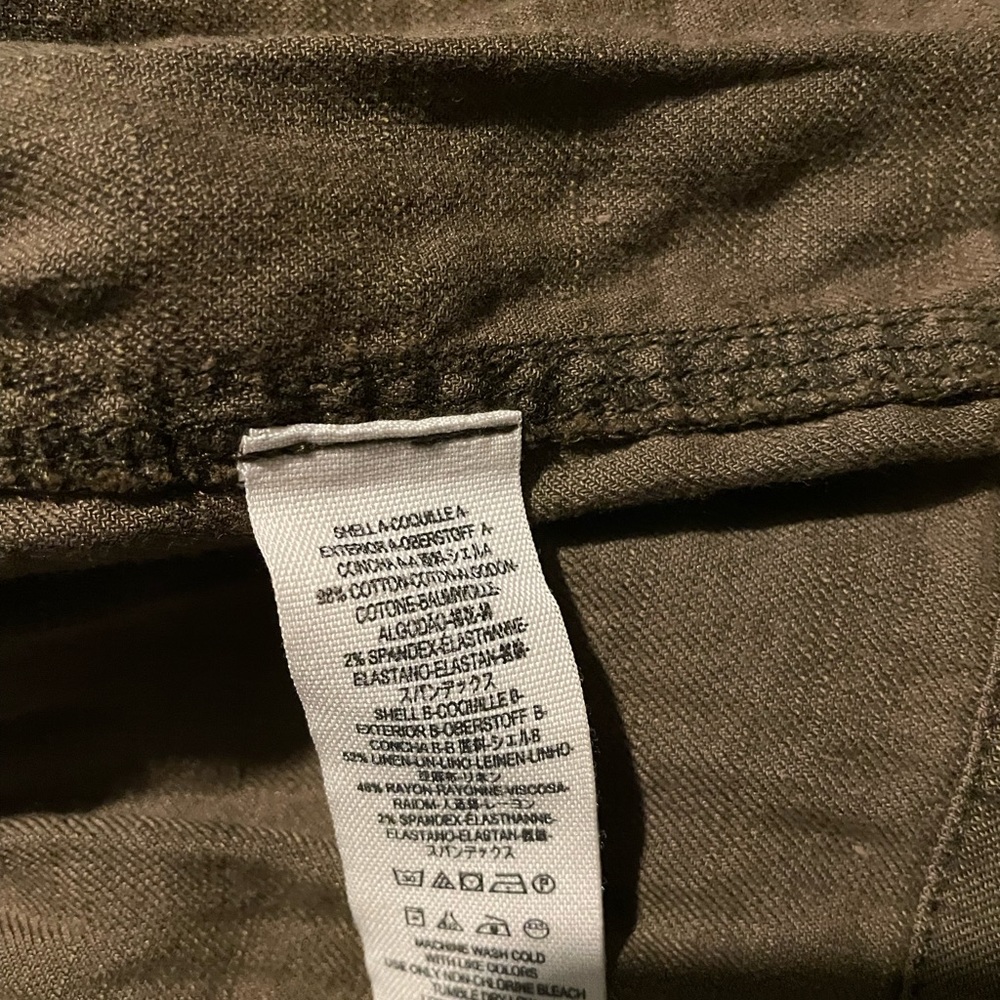 Free People Military Jacket Olive Green - Picture 7 of 9